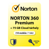 Gen Digital Inc. Norton 360 Premium + 75 GB Cloud Storage (10 eszköz / 1 év) (EU) (Elektronikus licenc)