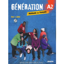 GÉNÉRATION 2 A2 LIVRE+CAHIER+CD+DVD nyelvkönyv, szótár
