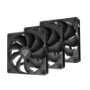 Genesis OXAL 120 fekete ventilátor 3 db-os csomag
