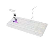 Genesis Thor 230 TKL US Outemu Brown Gaming billentyűzet fehér (NKG-2080) billentyűzet