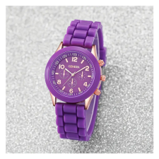 Geneva divatos női karóra szilikon szíjjal ED732246 karóra