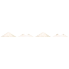  Genezo Bianco element wykończeniowy mozaiki B 32x274 csempe