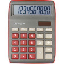 Genie Tischrechner 840DR dunkelrot 10-stellig (12640) számológép