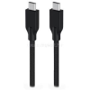 Genius ACC-C2CC-3A 1m USB-C adat- és töltőkábel (fekete) (GENIUS_32590006400)