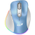 Genius Ergo 9000S Pro Bluetooth + RF Wireless Ergonomikus Egér - Világoskék (31030039401)
