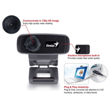 Genius Facecam 1000X V2 Webkamera Black webkamera