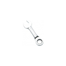 GENIUS TOOLS 760213 rövidített csillag-villáskulcs, racsnis, 13 mm villáskulcs