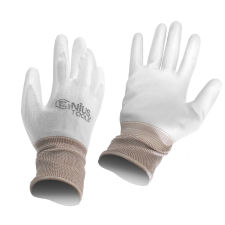 GENIUS TOOLS Kesztyű - szerelőkesztyű - Genius fehér XXXL-es 12-es védőkesztyű