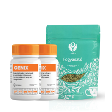 Genix kapszula 2x60db + Ukko Fogyasztó Teakeverék 150g vitamin és táplálékkiegészítő