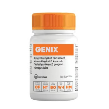 Genix testsúlycsökkentő étrend-kiegészítő kapszula 60db vitamin és táplálékkiegészítő