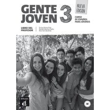 Gente joven 3 Nueva edición Libro del profesor nyelvkönyv, szótár