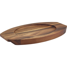 GenWare Alátét Akácia, Magasság: 25 mm, Hossz: 340 mm, Szélesség: 196 mm edény