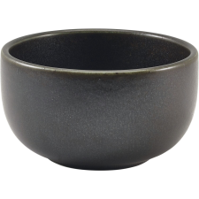 GenWare Tál porcelán, Magasság: 75 mm, Ø: 124 mm, fekete konyhai eszköz