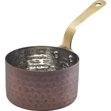 GenWare Tálalóedény rozsdamentes acél, magasság: 52 mm, átmérő: 93 mm, réz konyhai eszköz