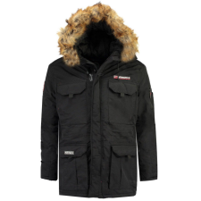 Geographical Norway férfi dzseki BOTTLE MEN 005 téli, L Fekete férfi kabát, dzseki