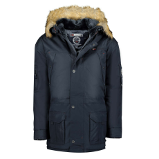 Geographical Norway férfi kabát ABIOSAURE MEN 003 parka, XXL Sötétkék