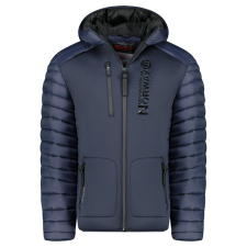 Geographical Norway férfi kabát BRIWOOD MEN téli, XL Sötétkék férfi kabát, dzseki