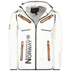 Geographical Norway férfi kabát RAINBOW MEN softshell, Fehér XXL