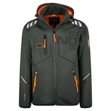 Geographical Norway férfi kabát ROBIN MEN softshell, S Sötétszürke férfi kabát, dzseki