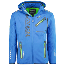 Geographical Norway férfi kabát ROYAUTE softshell, Kék 6XL férfi kabát, dzseki