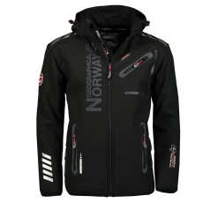 Geographical Norway férfi kabát ROYAUTE softshell, M Fekete
