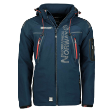 Geographical Norway férfi kabát TECHNO softshell, 5XL Sötétkék férfi kabát, dzseki
