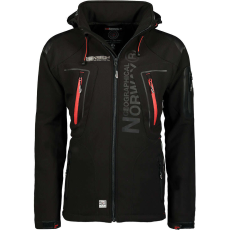 Geographical Norway férfi kabát TECHNO softshell, Fekete 5XL