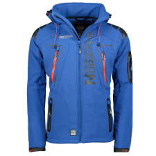 Geographical Norway férfi kabát TECHNO softshell, Kék XXL férfi kabát, dzseki