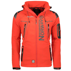 Geographical Norway férfi kabát TECHNO softshell, L Piros