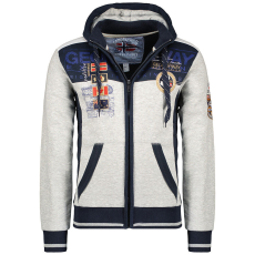Geographical Norway férfi pulóver GEDAY MEN SAM 100, M Szürke