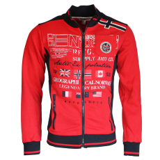 Geographical Norway férfi pulóver GERINOS MEN 100, Piros 4XL