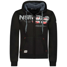 Geographical Norway férfi pulóver GISLAND MEN 100, Fekete 7XL