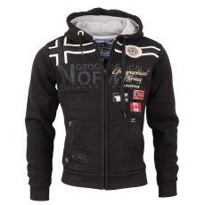Geographical Norway kapucnis férfi GARADOCK oversize, Fekete 6XL