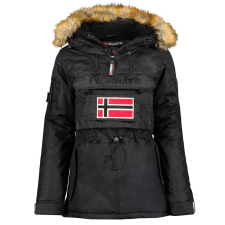 Geographical Norway női kabát BULLE LADY téli, síelésre, Fekete XXL női dzseki, kabát
