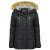 Geographical Norway női kabát CROWN BLACK LADY 054, Fekete XXL