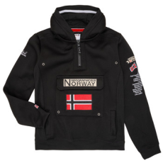 Geographical Norway Pulóverek GYMCLASS Fekete 14 éves