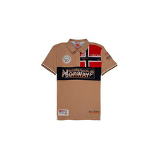 Geographical Norway Rövid ujjú galléros pólók KIDNEY Bézs 12 éves gyerek póló