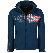 Geographical Norway TRUSTY MEN softshell dzseki, XL Sötétkék férfi kabát, dzseki