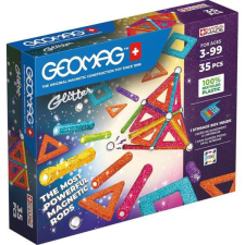Geomag Glitter 35 db-os mágneses építőjáték geomag