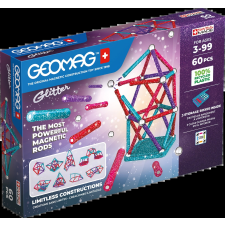 Geomag glitter újrahasznosított 60 darabos készlet geomag