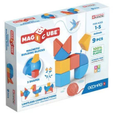 Geomag Magicube Recycled állatok 9 db barkácsolás, építés
