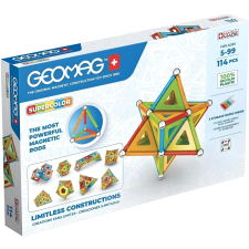 Geomagworld Geomag Supercolor Recycled 114 darabos készlet kreatív és készségfejlesztő