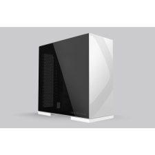 Geometric Future Model 8 Lohan táp nélküli ablakos ház fehér-fekete (1AM8LHWT00AA3 (1AM8LHWT00AA3) számítógép ház