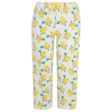 George 3/4-es pizsama nadrág Lemon minta UK8-10 - Eur36-38 small (S) gyerek hálóing, pizsama