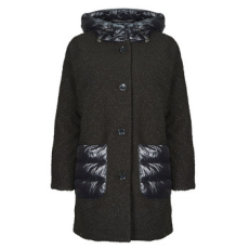 Geox Kabátok W CALITHE LONG COAT Fekete DE 36