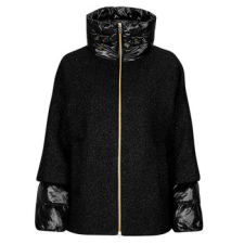 Geox Kabátok W CALITHE MID COAT Fekete DE 36 női dzseki, kabát
