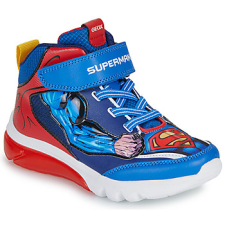 Geox Magas szárú edzőcipők J CIBERDRON BOY SUPERMAN Kék 33 gyerek cipő