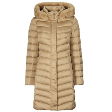 Geox Steppelt kabátok W BETTANIE LONG JKT Bézs DE 36