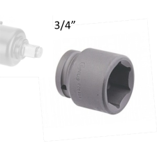  Gépi dugókulcs fej 3/4&quot; 24 mm dugókulcs