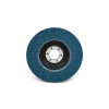 GERMAFLEX Lamellás csiszolókorong lapos 115 mm / P80 inox